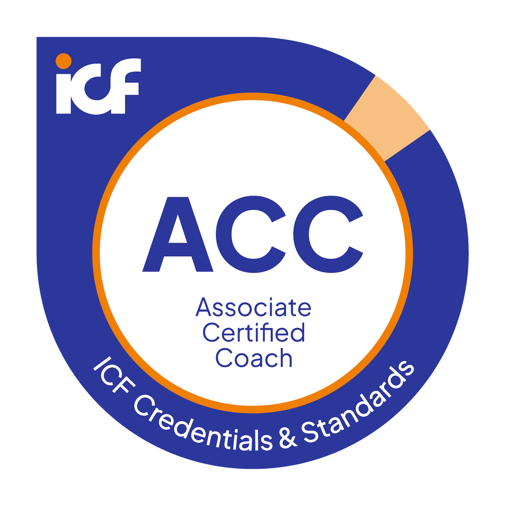 International Coaching Federation Associate Certified Coach (ACC) credential badge